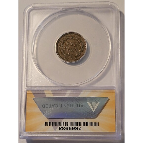 1859 Indian Head Cent XF45 ANACS - Picture 2 of 4